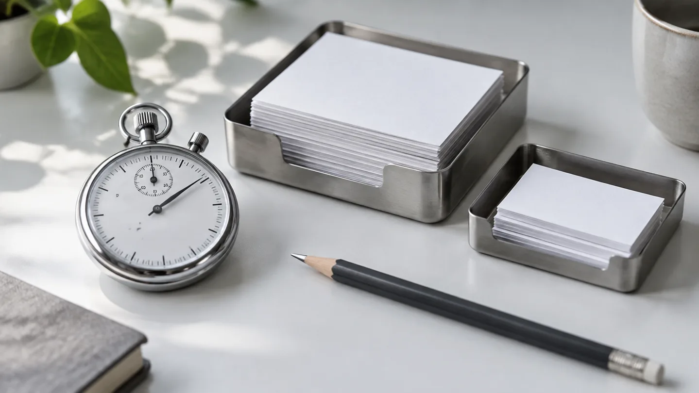 A stopwatch, illustrating the cost of review and repair.